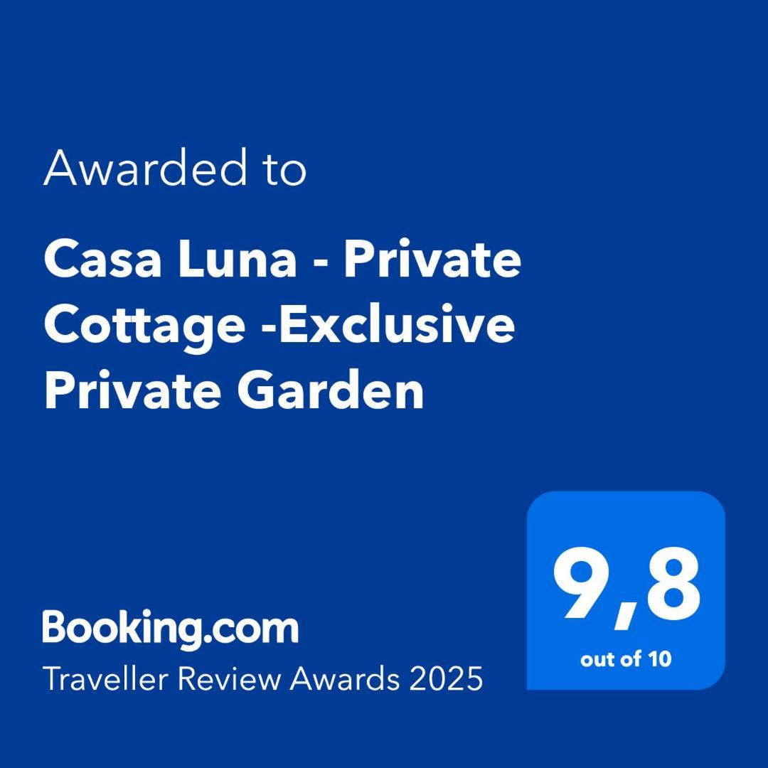 Casa Luna - Private Cottage -Exclusive Private Garden Барга Экстерьер фото